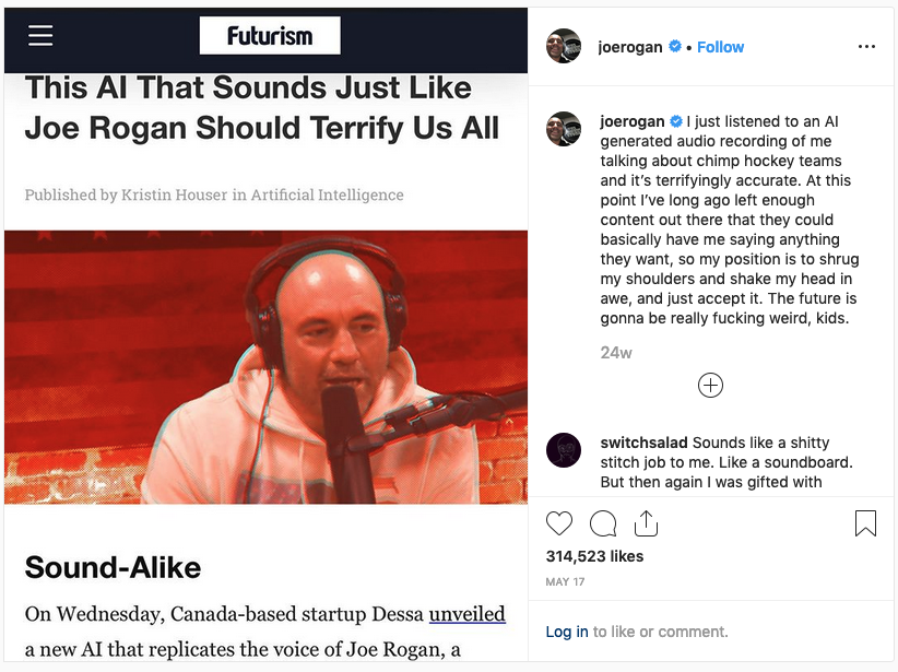 Joe Rogan Voice Ai Evan Desjardins Joe Rogan Voice Ai Evan Desjardins